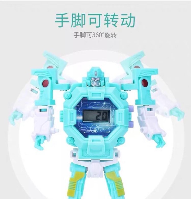 Đồng Hồ Robot cho Bé ( có Video hướng dẫn )