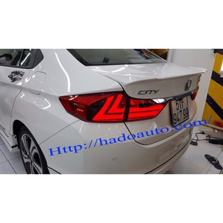 Đuôi Gió City 2015 2016 2017 2018 2019 ( Bản Mộc Chưa Sơn ) - Cánh Gió Liền Cốp Honda City 2015/2019