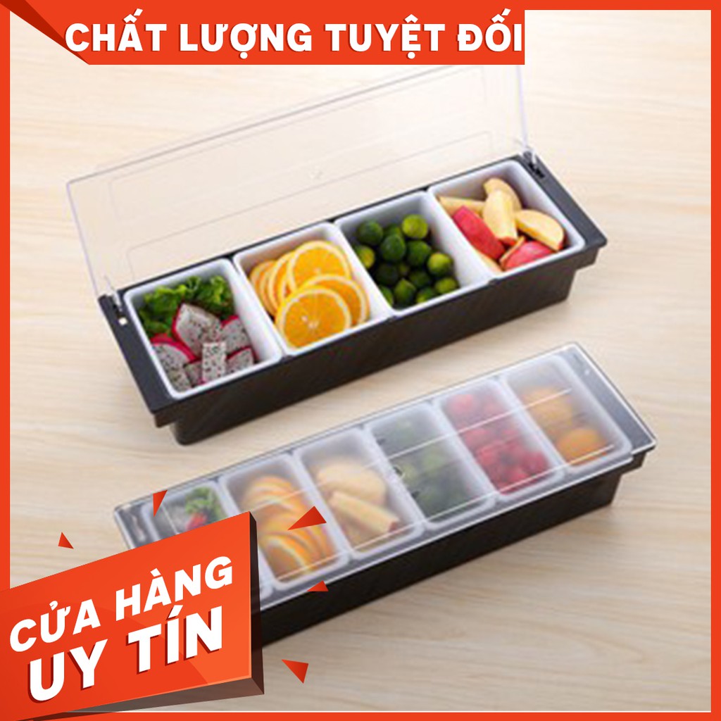 Khay đựng topping 5 ngăn