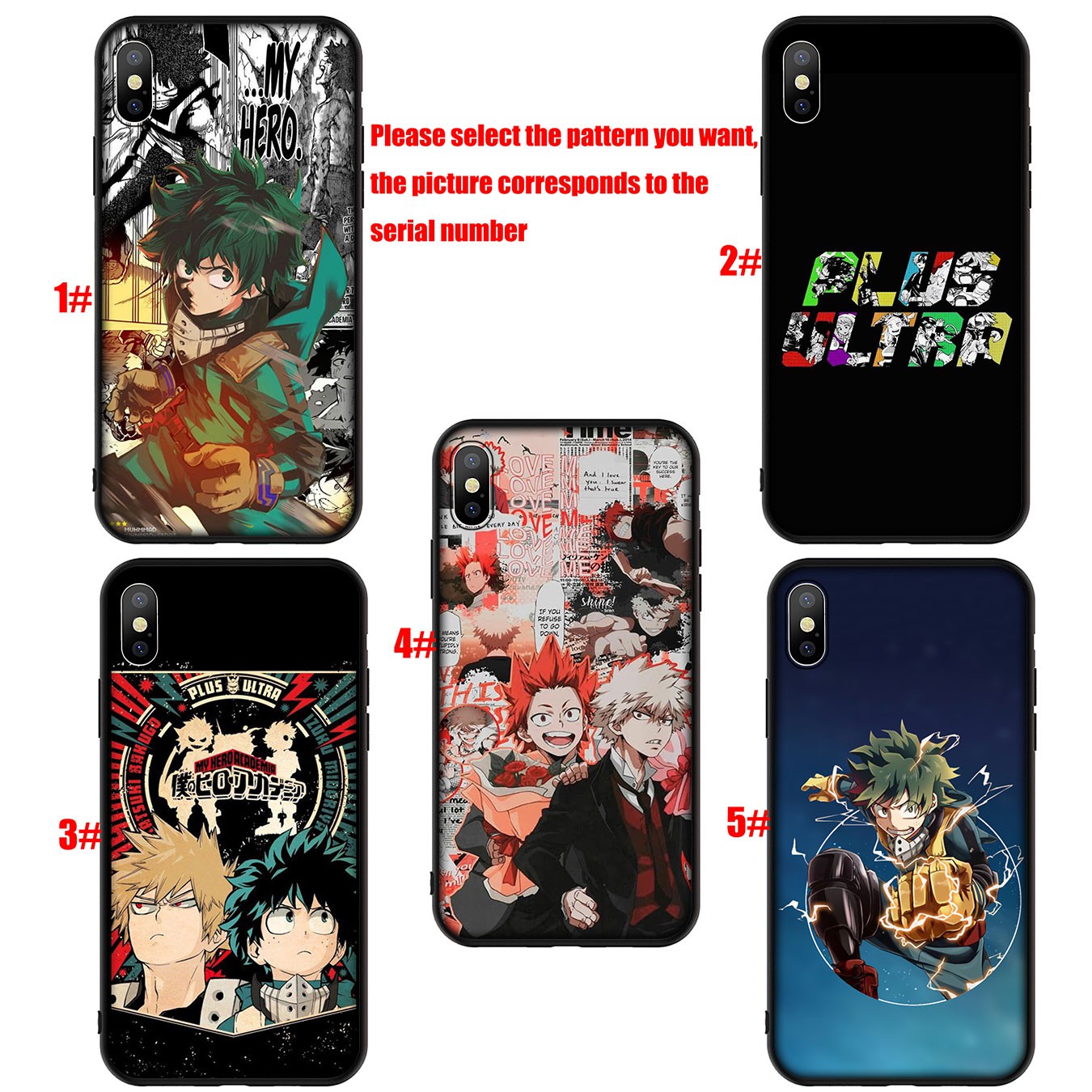 Samsung Galaxy S21 Ultra S8 Plus F62 M62 A2 A32 A52 A72 S21+ S8+ S21Plus Casing Soft Silicone Anime My Hero Academia Phone Case