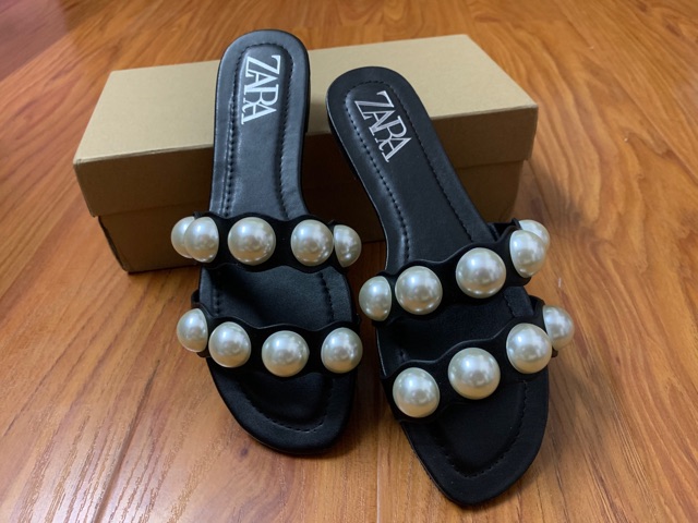 Dép bệt Zara ảnh thật + clip