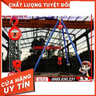 Pa lăng xích KCT 3T - 3 tấn
