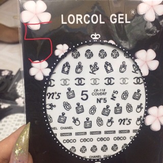 Sticker Dán Móng Tay Thương Hiệu