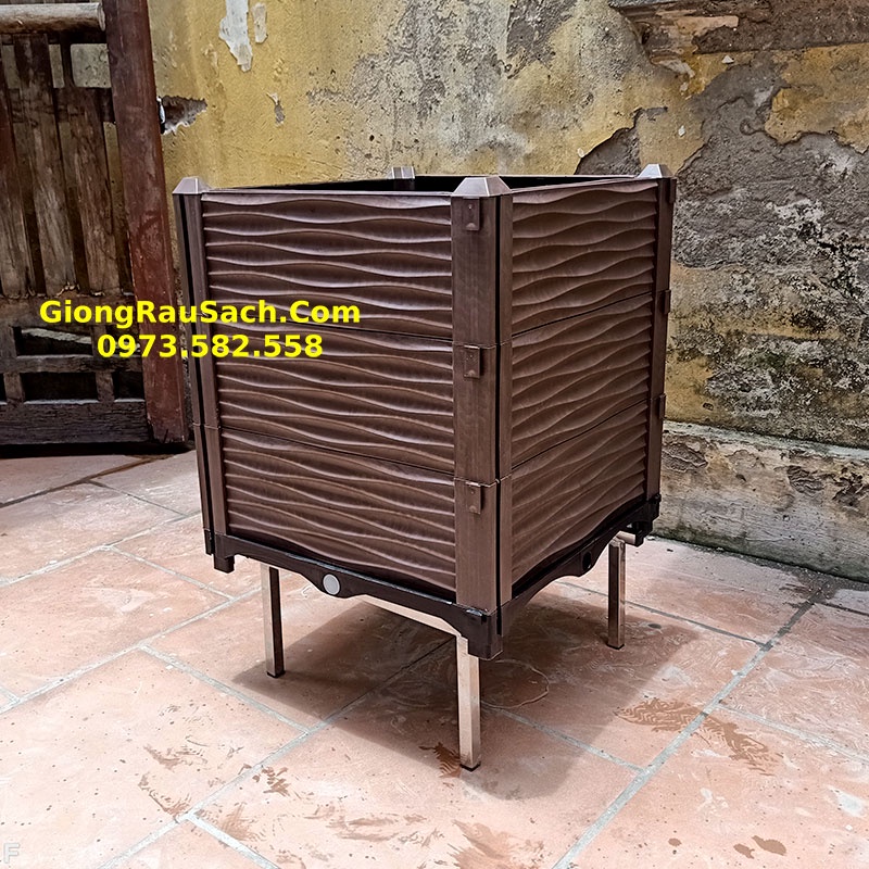 Kệ đỡ chậu ghép trồng cây 50*50