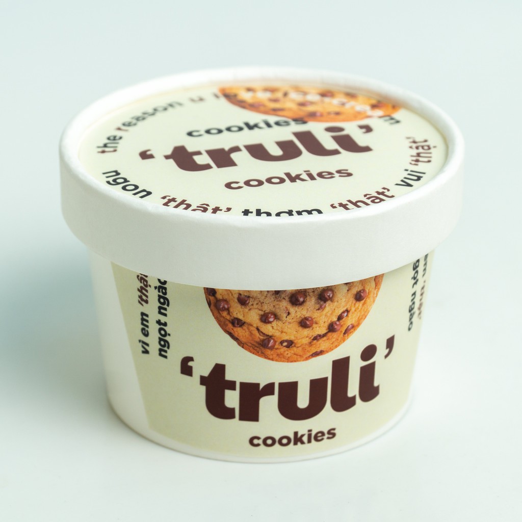 Kem Cookie Oreo Hũ 120ml/ 240ml - Kem Homemade Truli Ice cream