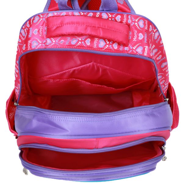 Balo học sinh cấp 1 Hami 2302 Công chúa, balo tiểu học cho bé gái, nhẹ, chống thấm nước, bảo hành miễn phí 12 tháng