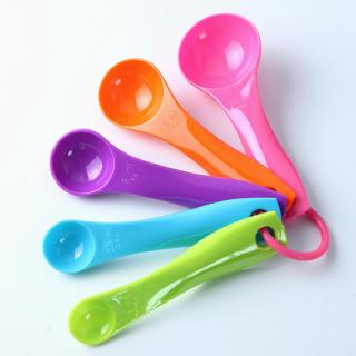 Set 5 Muỗng Nhựa Đo Lường Đa Năng Tiện Dụng