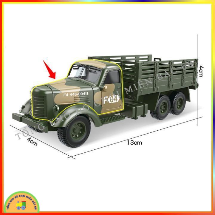 Đồ chơi Hộp 6 xe quân sự đồ chơi chạy đà cho bé gồm xe tăng máy bay, xe bọc thép, xe chỉ huy, xe cứu thương, xe tải TKMB