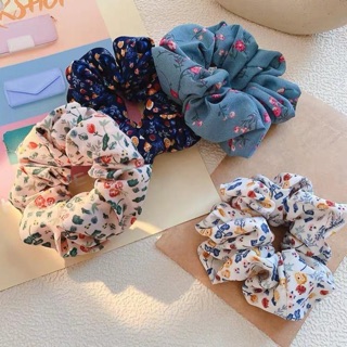 Cột tóc Scrunchies hoa tulip