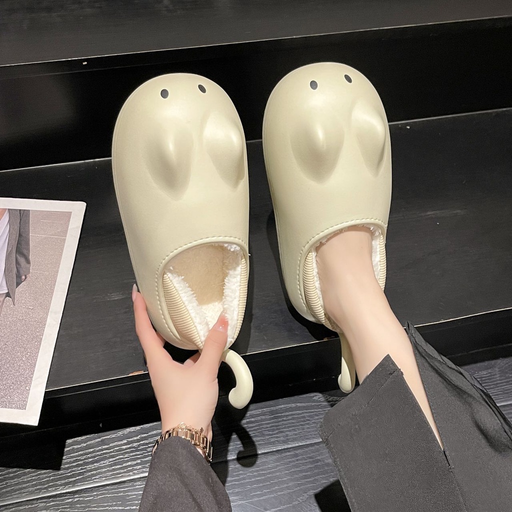 Dép Đi Trong Nhà Thiết Kế Mới Thời Trang Dành Cho Mùa Thu Đông