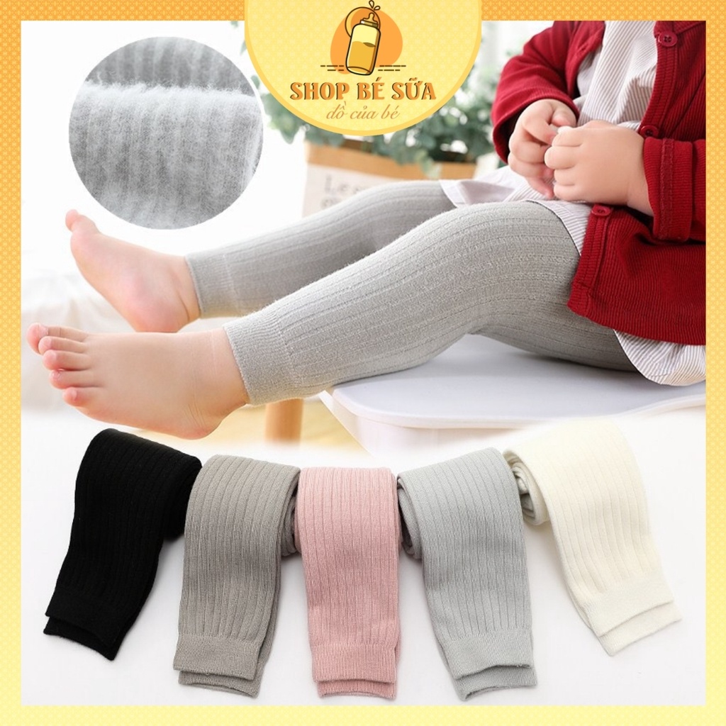 Quần Tất Cho Bé 𝐇𝐎𝐓 Quần Tất Len Không Bàn Siêu Ấm Cho Bé 3 đến 6 tuổi