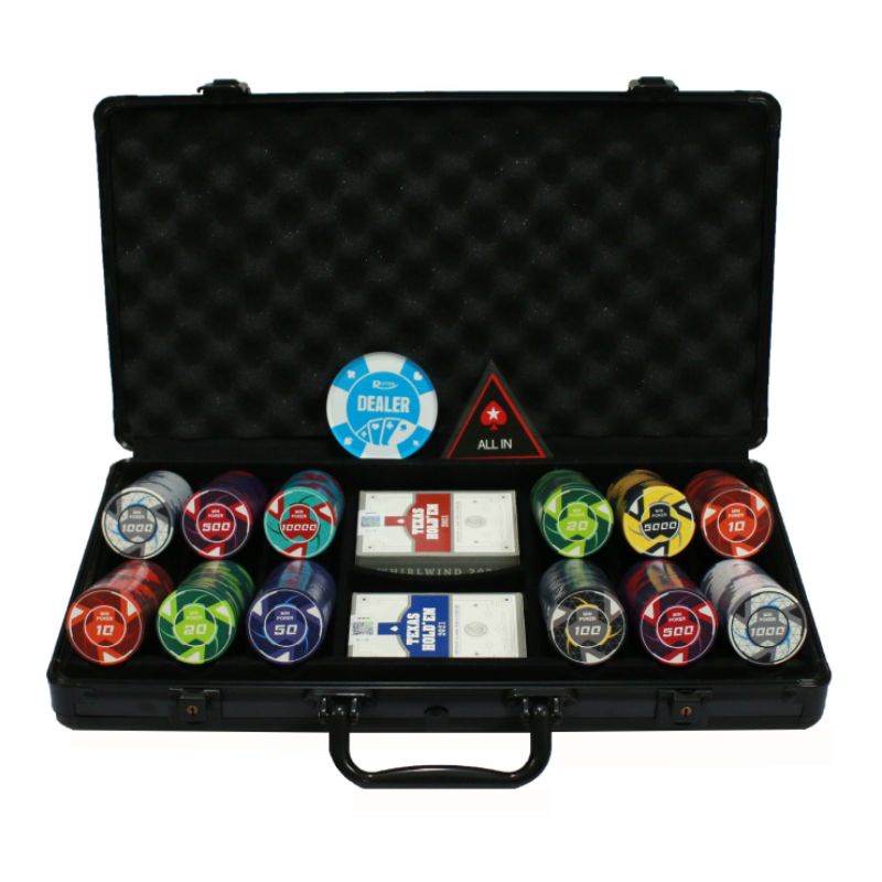 Set chip poker gốm Ceramic Cyber cao cấp tùy chọn mệnh giá
