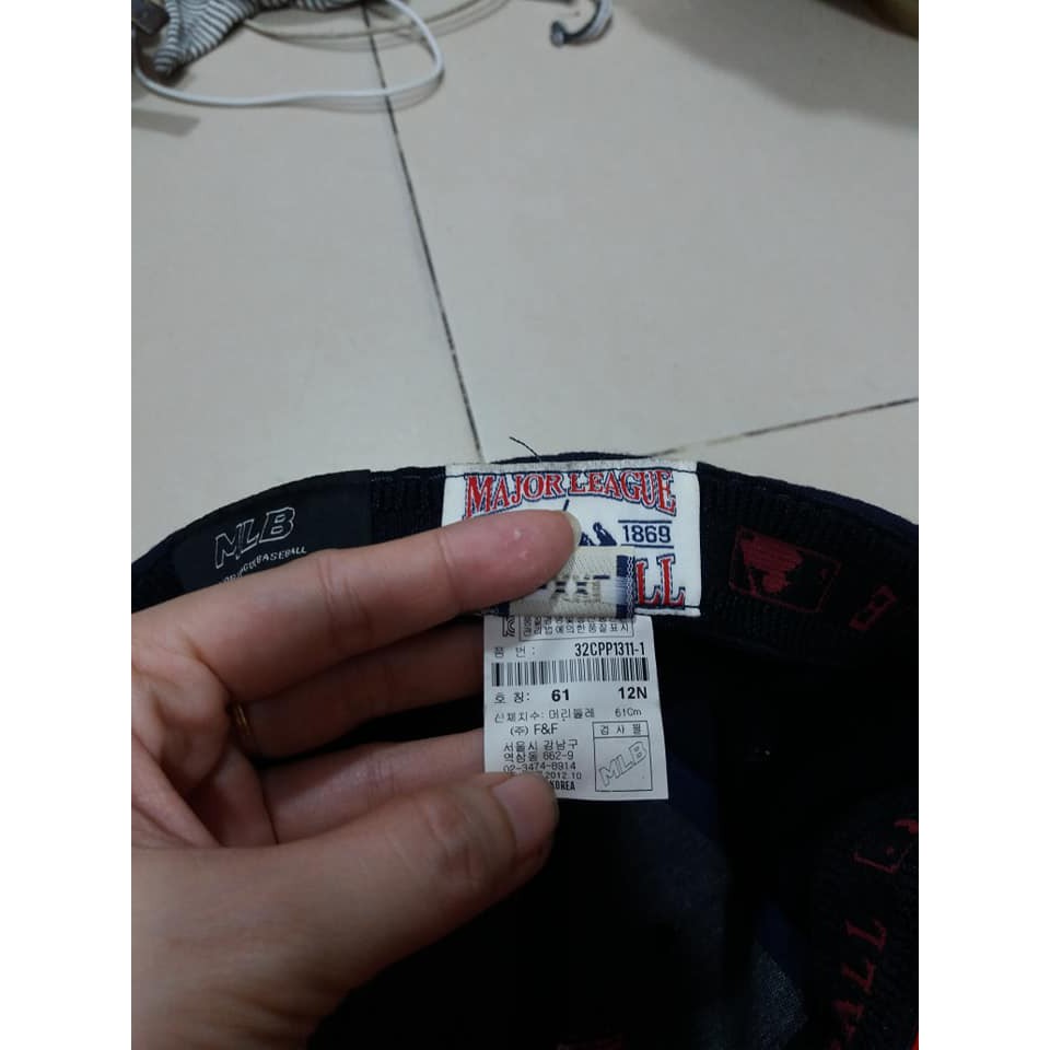 Nón kết xanh chữ đỏ ms05