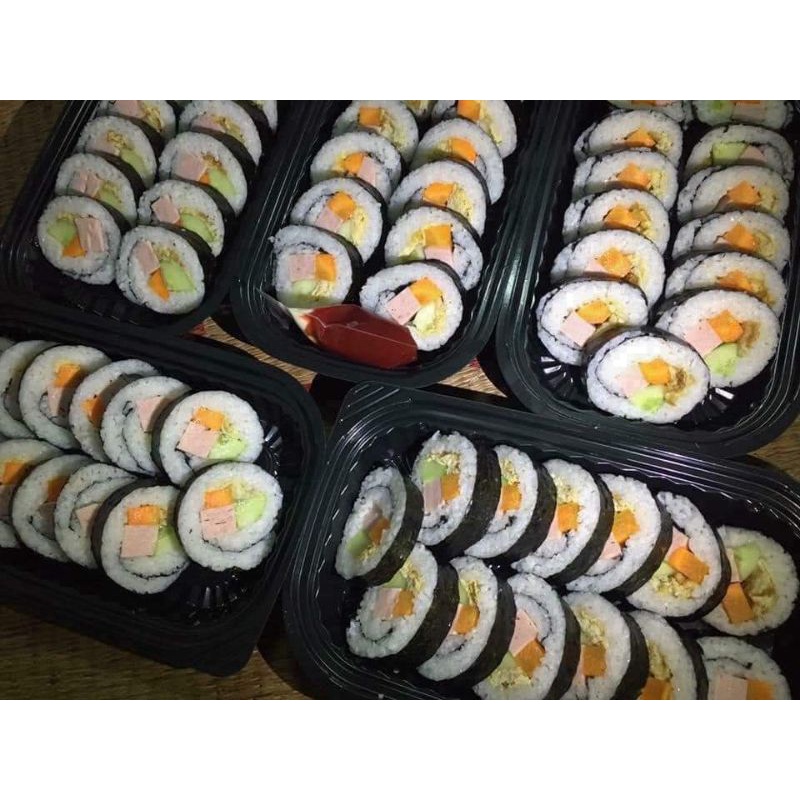 Kimpap thường ăn liền