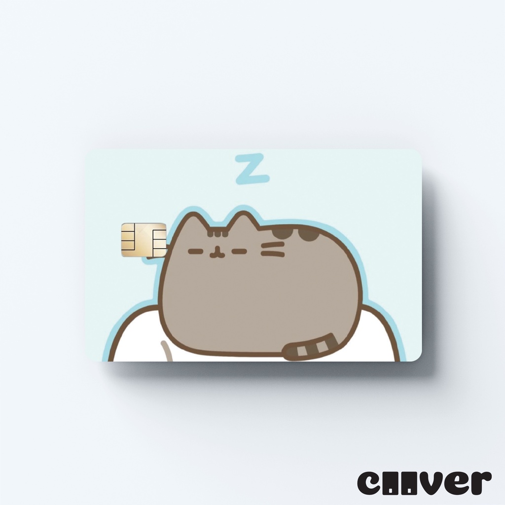 PUSHEEN2 - Miếng dán thẻ FREESHIP – Miếng dán thẻ ngân hàng/thẻ ATM, thẻ chung cư, thẻ thang máy, thẻ gửi xe,... COOVER