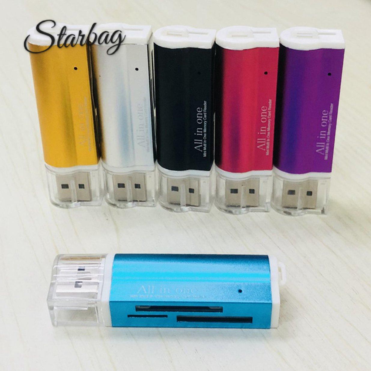 Đầu Đọc Thẻ Nhớ Đa Năng Usb 2.0 Bằng Hợp Kim Nhôm | BigBuy360 - bigbuy360.vn