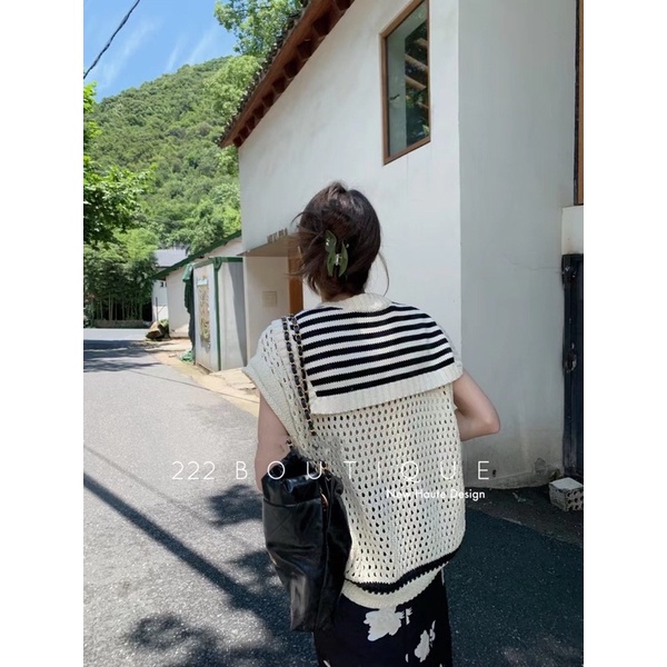 Áo ghilet lỗ CZ kèm khăn 92033