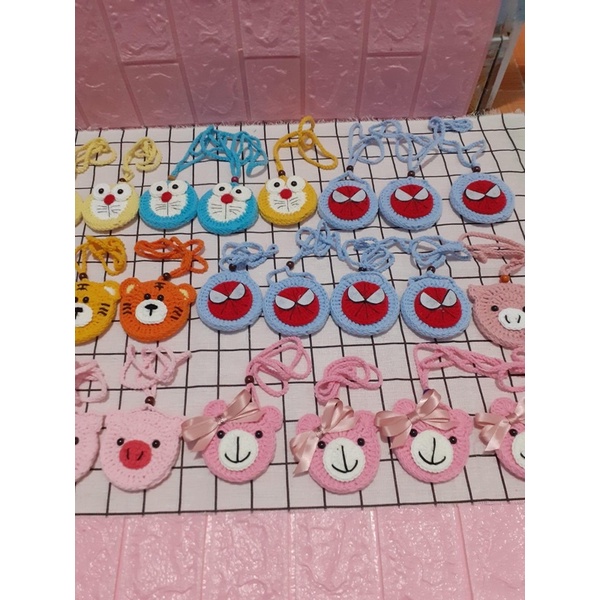 Túi tỏi handmade cho bé, túi tránh vía, túi trẻ sơ sinh