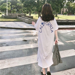 [ ORDER ] Đầm suông dài ulzzang