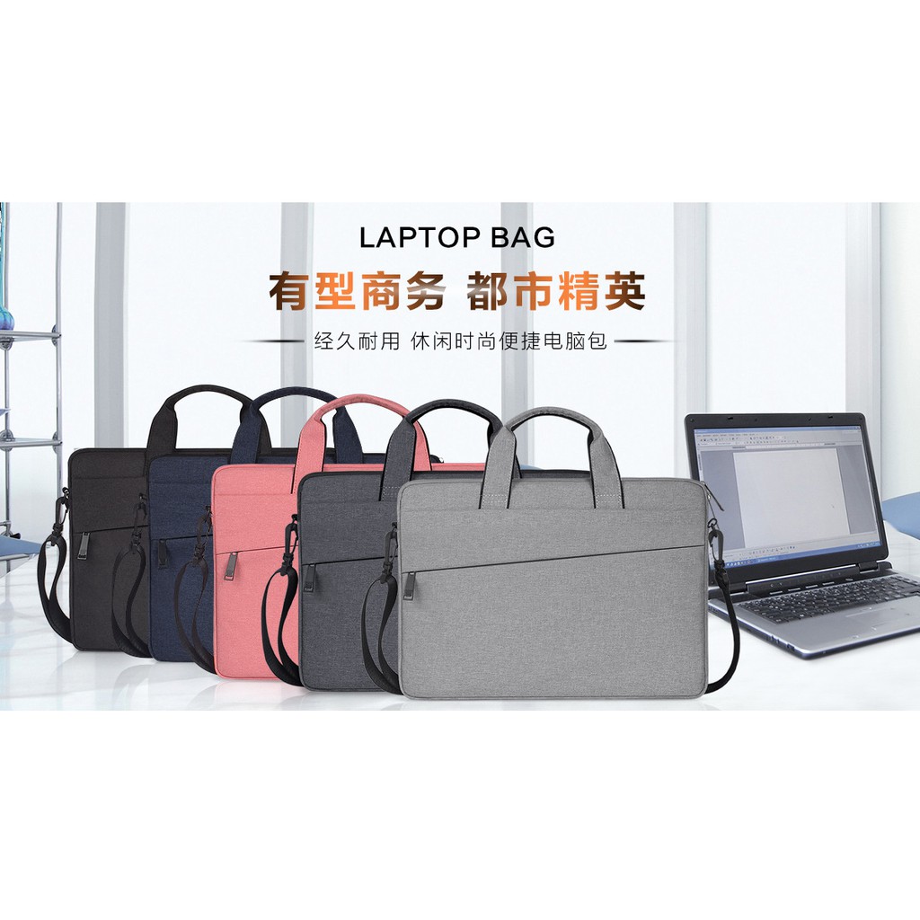 FREESHIP 99K TOÀN QUỐC Túi laptop thời trang slimfit ngang chéo size 13 đến 15.6 inch