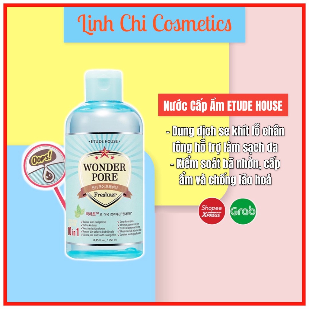 Nước Cân Bằng Da Etude House Wonder Pore Freshner 250ML