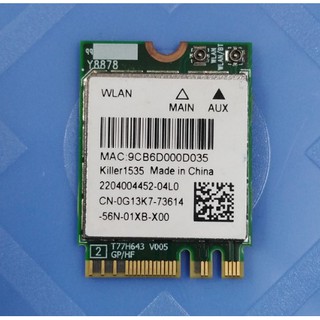 card wifi killer 1535 laptop, card mạng không dây