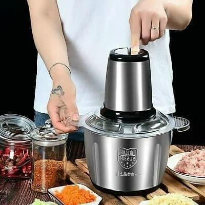 Máy xay thịt SILVER CREST - Cối Inox 304 - Lưỡi kép