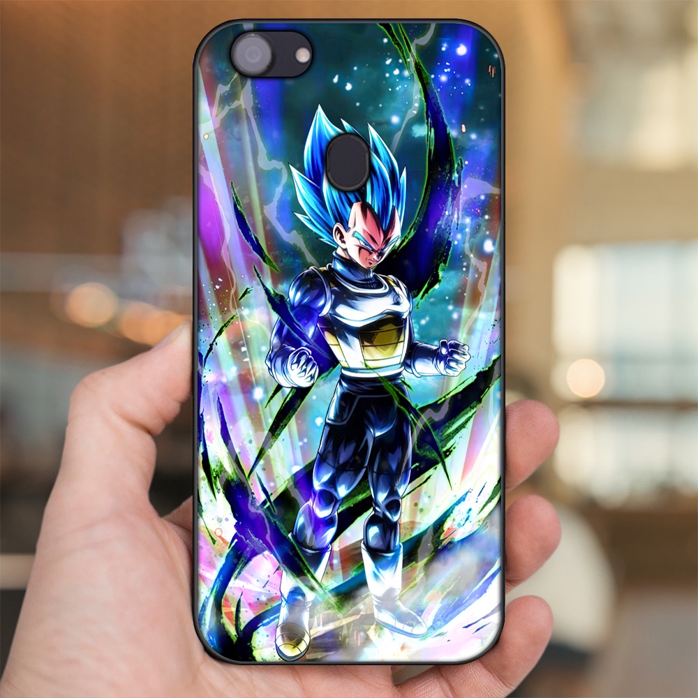 Ốp lưng Oppo F5, F5 Youth, F7 viền đen in hình Vegeta Dragon Ball