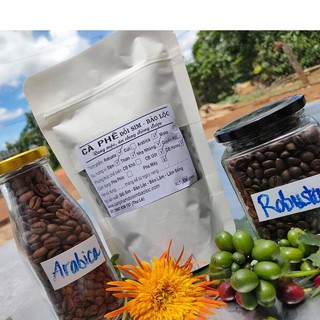 1kg Tỷ lệ 85%Robusta và 15% Arabica _ cà phê hạt Pha Máy (tặng 100ml Mật ong hoa cà phê nguyên chất)
