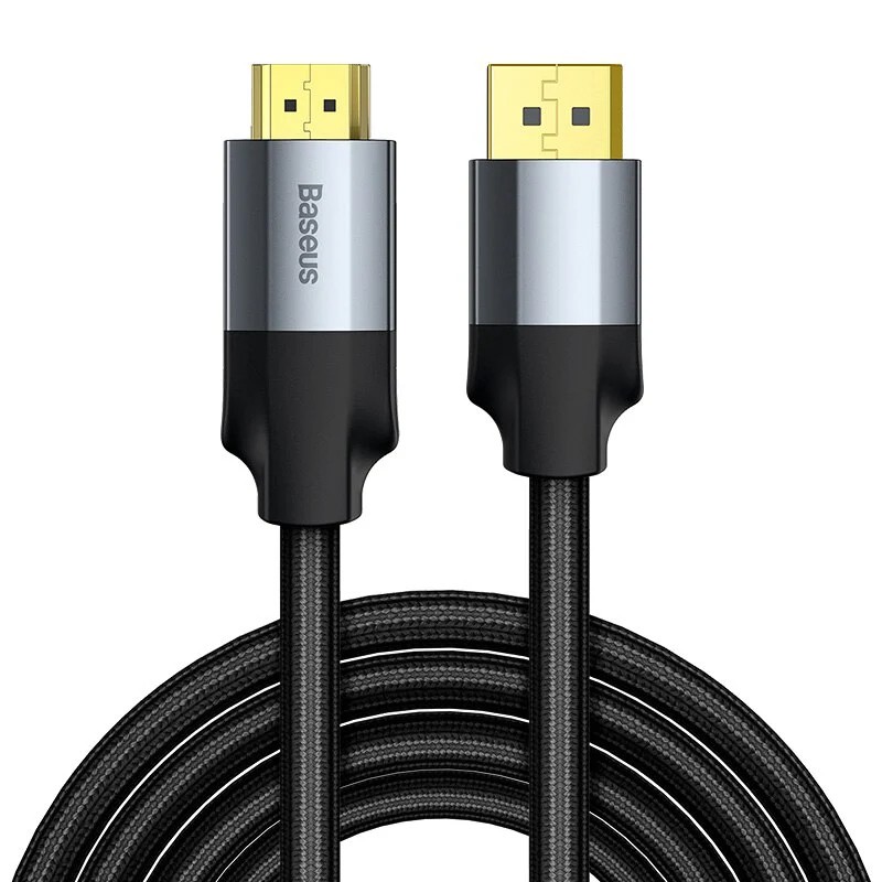 Cáp xuất hình ảnh DP sang HDMI Baseus hỗ trợ 4K 60Hz dài 1m và 2m bện nilon , đầu mạ vàng