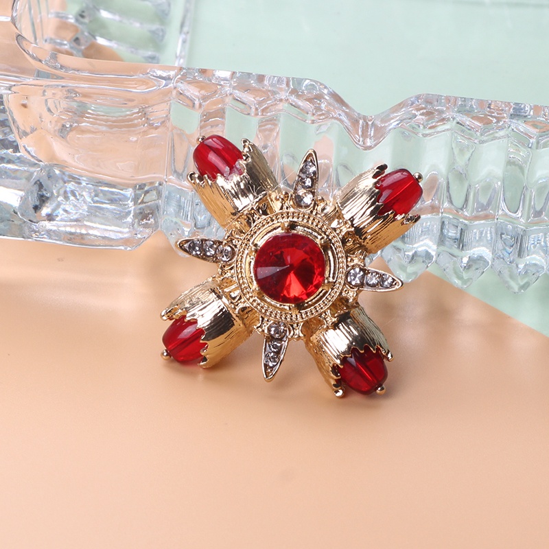 Ghim Cài Áo Hình Thánh Giá Đính Đá Phong Cách Baroque Thời Trang Cho Nam Và Nữ