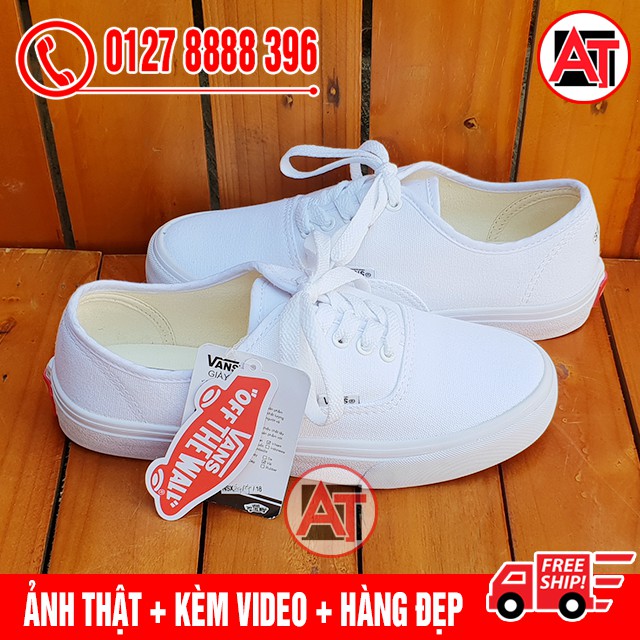 [FLASH SALE] Giày Thể Thao Vns Classic Trắng Nam Nữ | BigBuy360 - bigbuy360.vn