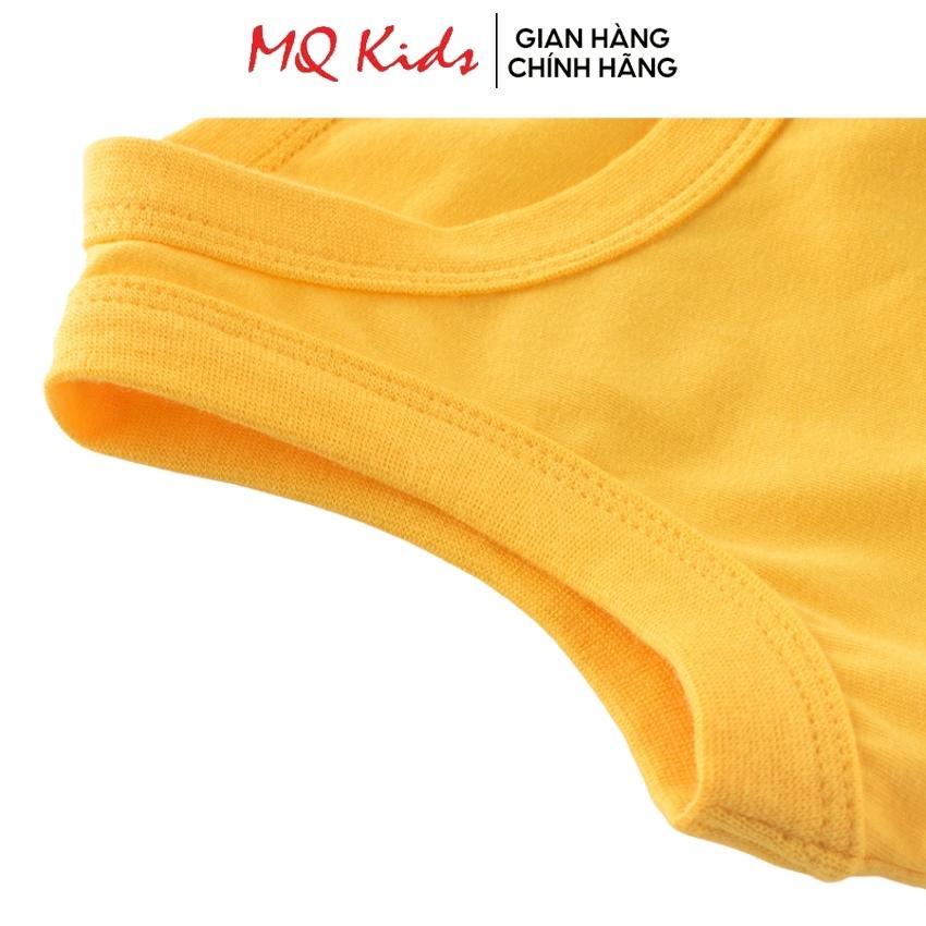 Áo thun ba lỗ cotton cho bé MQ kids trơn basic hàng chính hãng từ 10-25kg