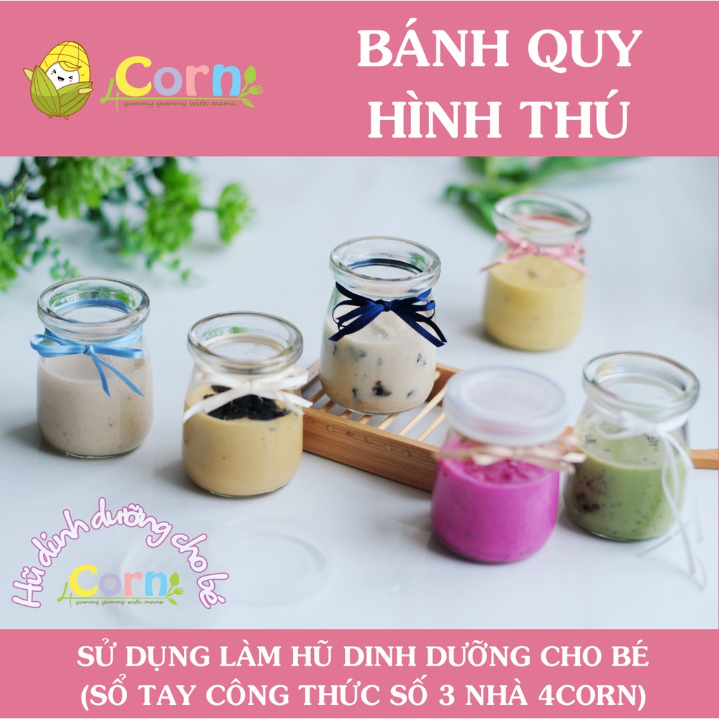 Bánh quy ăn dặm hình thú Nhật Matsunaga - Cho bé 9m+