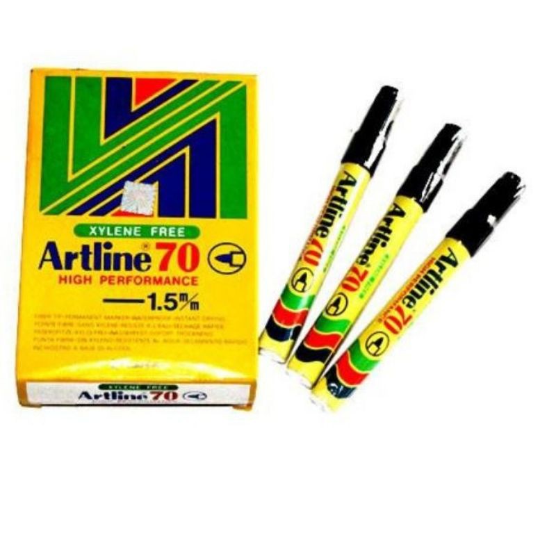 Bộ 70 Bút Đánh Dấu Vĩnh Viễn Artline