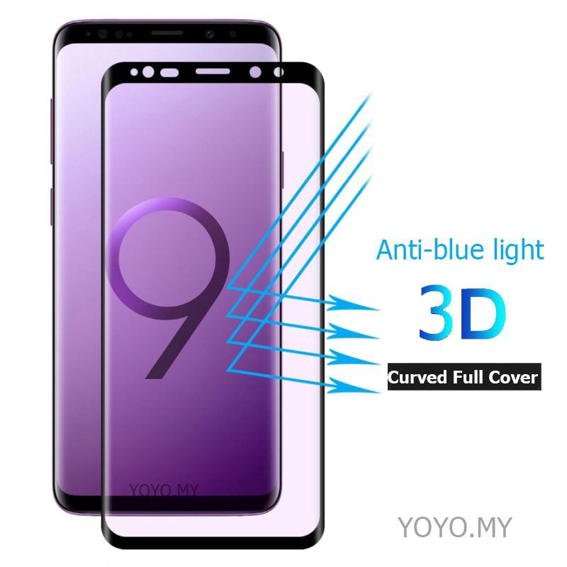 3D Samsung Galaxy Note 9 Note 8 S10 S10 Plus S9 S8 Plus S7 Kính bảo vệ màn hình cong