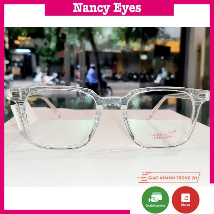 Đẹp Gọng kính giả cận nhựa dẻo trong suốt KENZIA Nancy Eyes