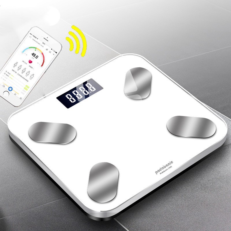 Cân Điện Tử Gia Đình Kết Nối Bluetooth Tặng Kèm Thước Dây