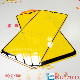 Bộ 2 Kính cường lực Samsung Galaxy A20S / SM-A207 Full màn hình / Dán full màn Samsung A20S - SEASHOP