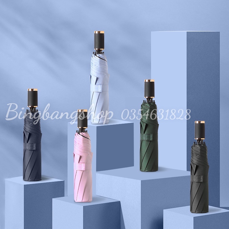 Ô dù gấp gọn chống tia UV | ô dù 8 nan nhỏ gọn tiền lợi