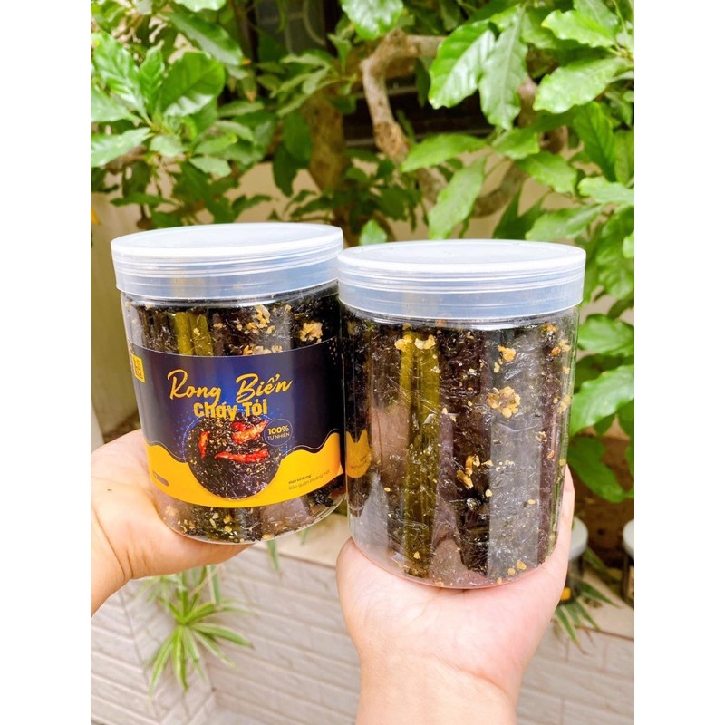 Rong biển cháy tỏi hũ 150g/200g