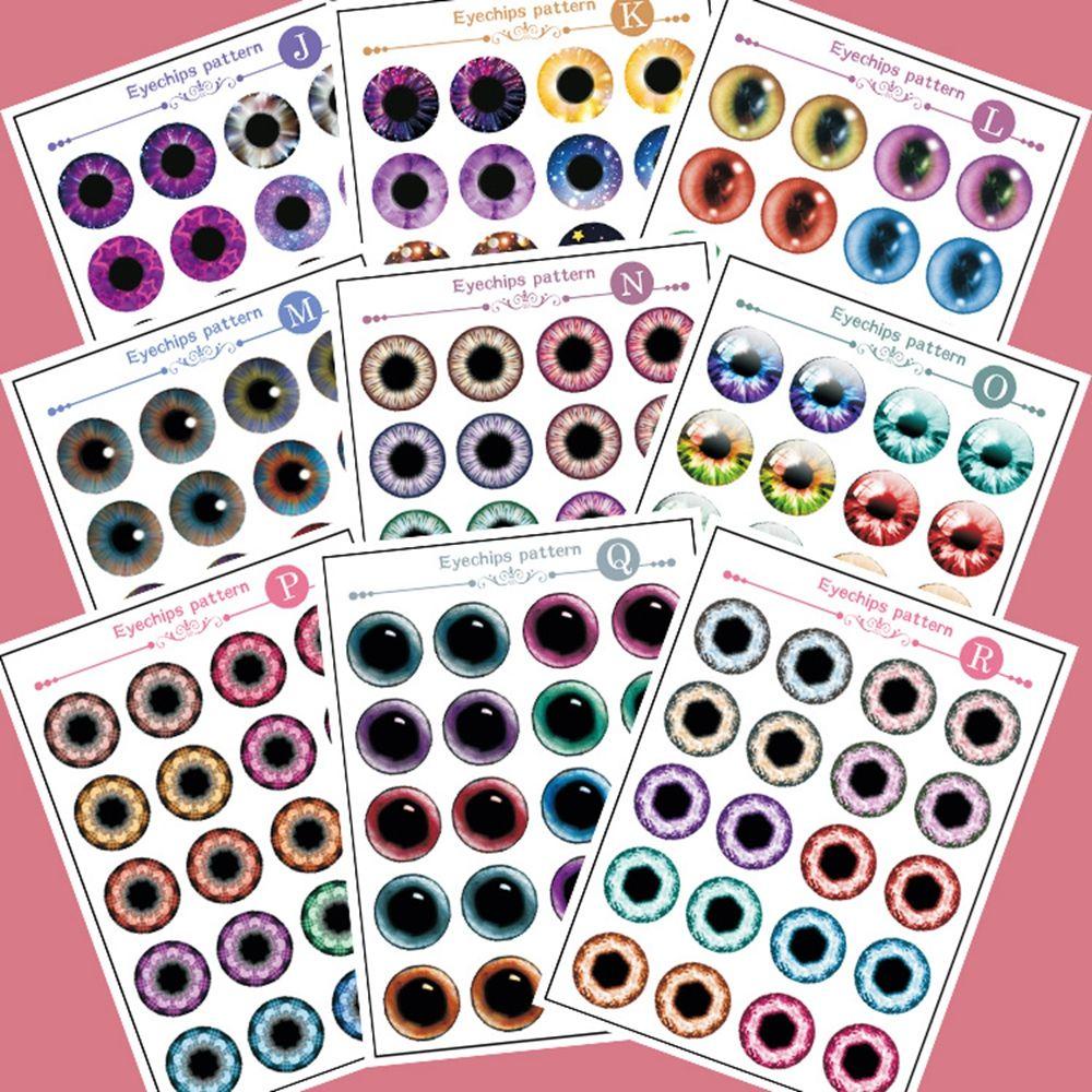 CLEVER Set 20 Mắt Kính 14mm Cho Búp Bê