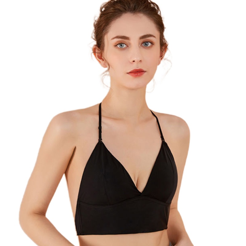 Áo Bra Hở Lưng Thấp Có Mút Nâng Ngực Quyến Rũ Dành Cho Nữ