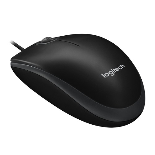 Chuột Có Dây Logitech B100 - Hàng Chính Hãng