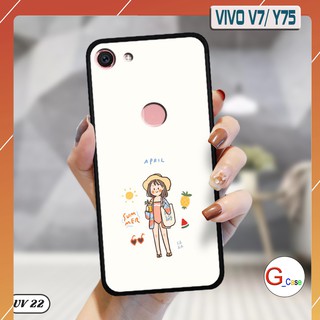 Ốp Vivo Y75 lưng nhám - ngộ nghĩnh