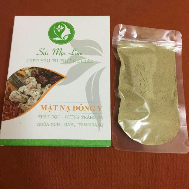 MẶT NẠ ĐÔNG Y SẮC MỘC LAM