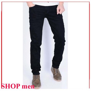 Hàng việt nam quần jeans nam màu đen trơn