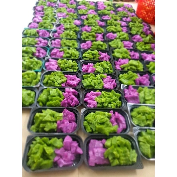 Bánh đúc gân mix 2 vị