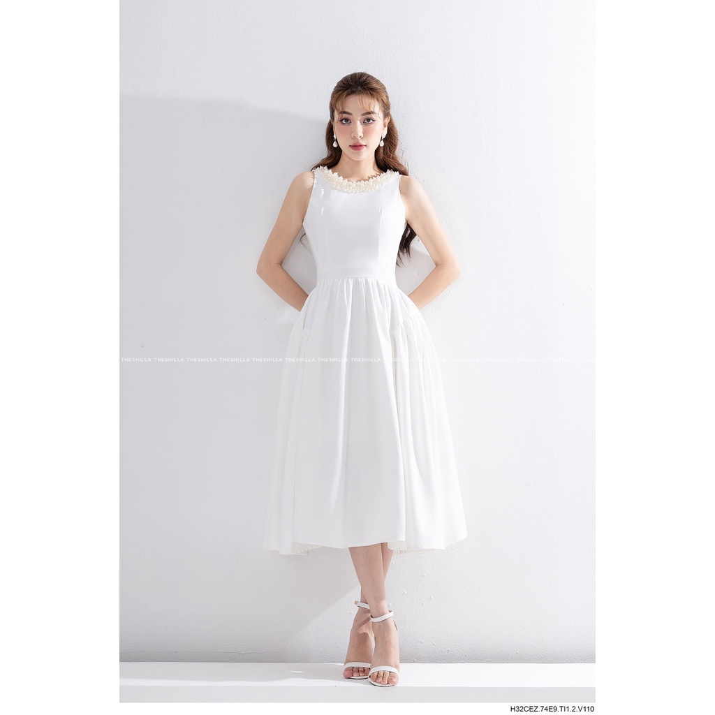 Váy đầm thiết kế kết hạt cao cấp [ Có video + Ảnh thật ] The Shilla -H32CEZ.74E9