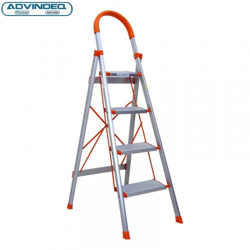 Thang nhôm ghế 4 bậc xếp gọn Advindeq ADS704